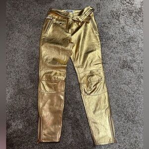 New Moschino H&M leather pants 34 - never worn